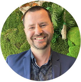 photo noir et blanc de sylvain Boudon, Responsable commercial Loire.